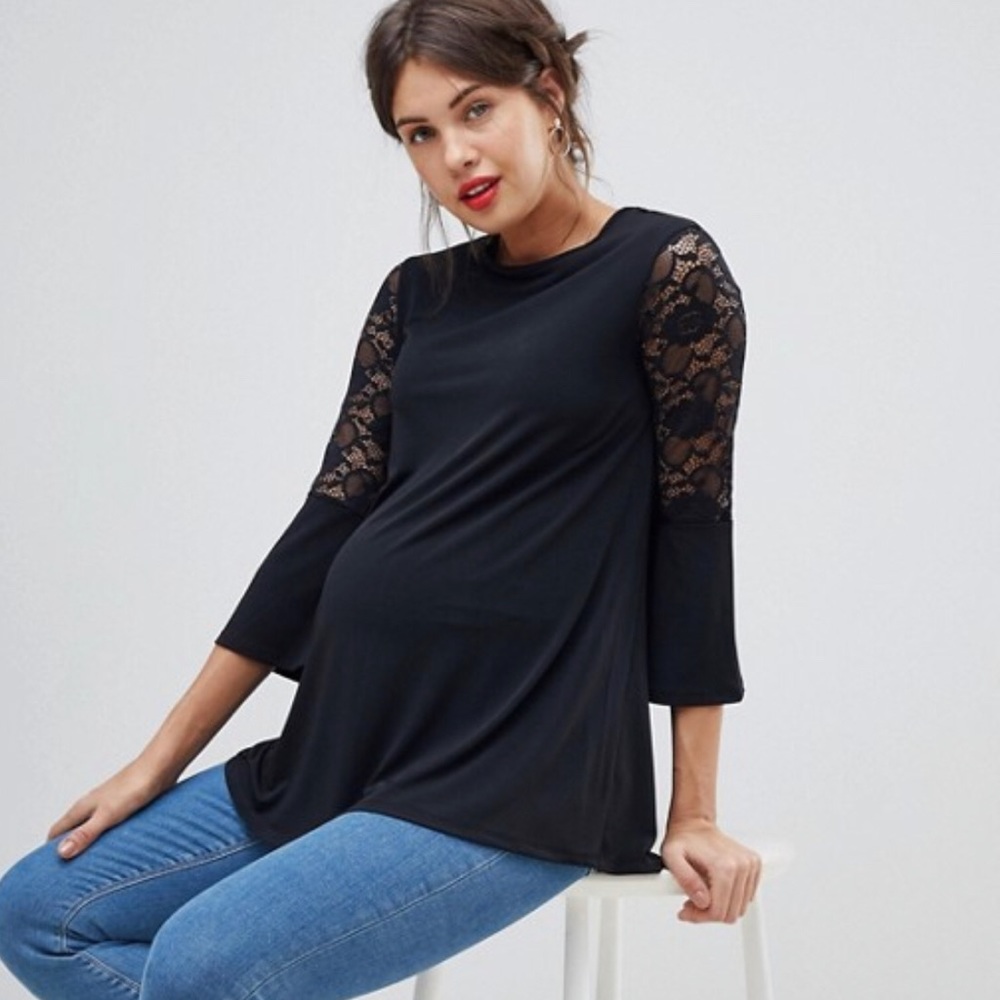 ASOS Bluebell maternity swing top